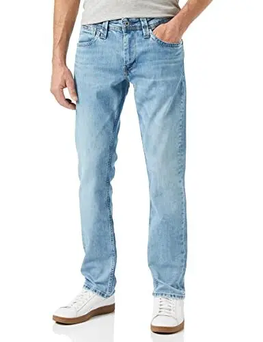 Produktbild: Pepe Jeans Herren Cash Jeans, Blau (Denim-vx5), 33W / 32L EU