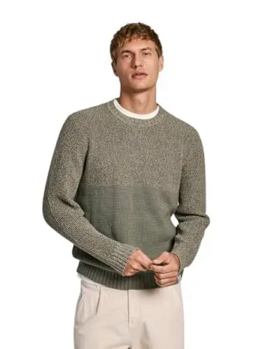 Produktbild: Pepe Jeans Herren Costello Strickwaren, Grün (Safari Green), XS