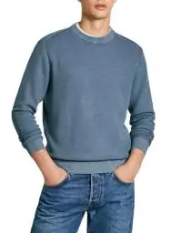 Produktbild: Pepe Jeans Herren Craig Pullover, Blue (Sea Blue), L