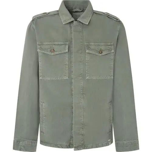 Produktbild: Pepe Jeans Herren Eaton Colour Field Jacket Baby Jacke, Green (Palm Green), M
