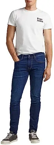Produktbild: Pepe Jeans Herren Finsbury Jeans, Blau (Denim-cs3), 40W / 32L EU
