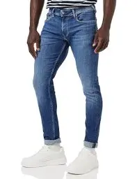 Produktbild: Pepe Jeans Herren Finsbury Jeans, Blue (Denim-HS6), 38W / 34L