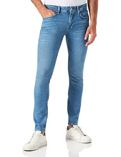 Produktbild: Pepe Jeans Herren Finsbury Jeans, Blue (Denim-VS3), 28W / 34L