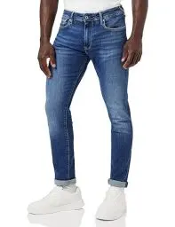 Produktbild: Pepe Jeans Herren Jeans Stanley, Blue (Denim-hs6), 40W / 34L