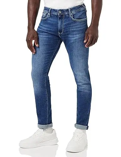 Produktbild: Pepe Jeans Herren Jeans Stanley, Blue (Denim-hs6), 38W / 32L