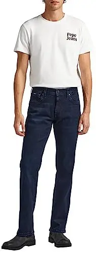 Produktbild: Pepe Jeans Herren Kingston Zip Jeans, Blue (Denim-wn8), 32W / 32L