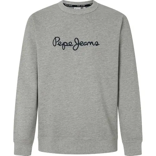 Produktbild: Pepe Jeans Herren New Joe Crew Sweatshirt, Grau (Marl Grey), S
