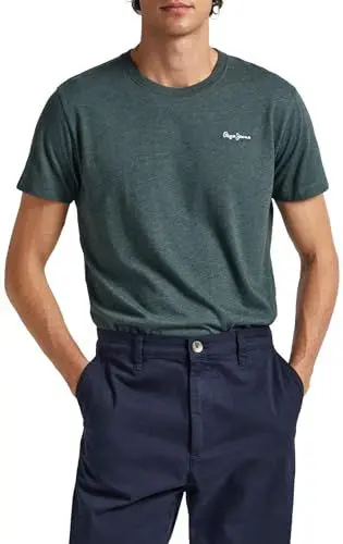 Produktbild: Pepe Jeans Herren Nouvel Tee T-Shirt, Green (Regent Green), S
