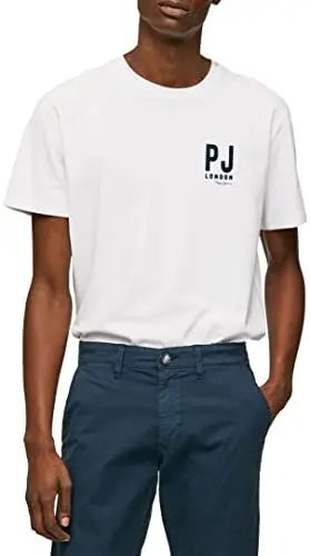 Produktbild: Pepe Jeans Herren Rage T-Shirt, White (White), XL