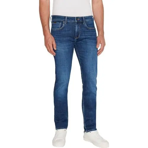 Produktbild: Pepe Jeans Herren Slim Jeans, Blau (Denim-CT0), 34W / 30L
