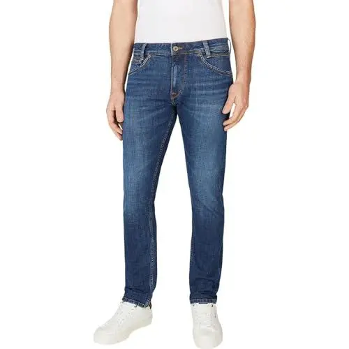 Produktbild: Pepe Jeans Herren Tapered PM207391 Jeans, Blue (Denim-DU6), 33W / 34L