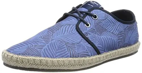 Produktbild: Pepe Jeans Herren Tourist Tropic Blucher Shoes, Ocean, 39 EU