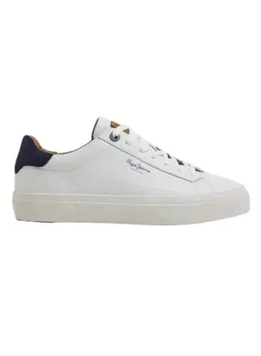 Produktbild: Pepe Jeans Yogi Original Leder Turnschuhe weiß