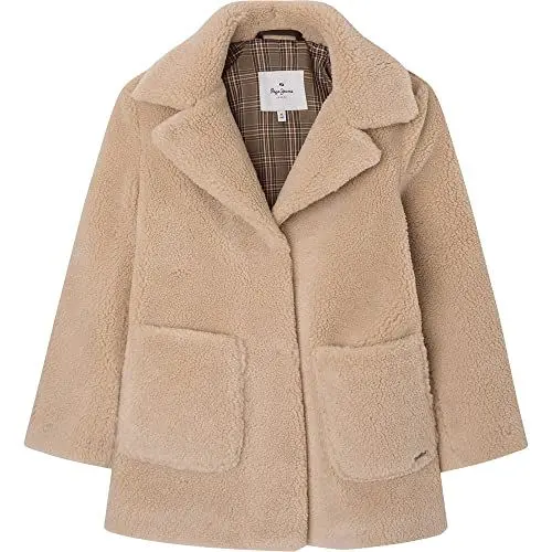 Produktbild: Pepe Jeans. Lammfellmantel, beige, 4 Jahre