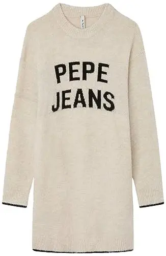Produktbild: Pepe Jeans Mädchen Veronique Dress, Beige (Ivory), 14 Years