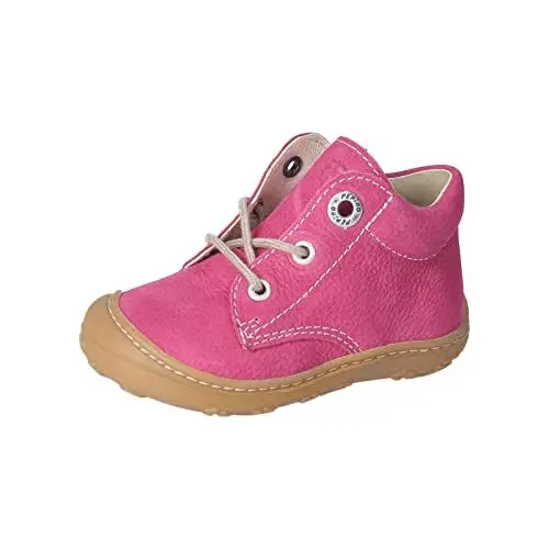 Produktbild: PEPINO Ricosta Mädchen Lauflernschuh Cary,Kinderboots,WMS:Mittel/Weit,Kinderschuhe,schnürstiefel,Booties,Leder,Kids,junior,pop (340),23 EU