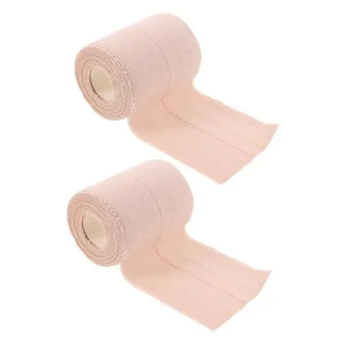 Produktbild: PEPLAYTAL 2 Rollen verband finger Hautfarbene Bandage verband selbstklebend sprunggelenk bandage klebende Handgelenkbänder wickeln Fußballsport Klebefolien Baumwolle
