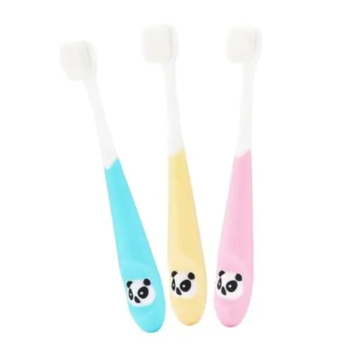 Produktbild: PEPLAYTAL 3 Stück Kinderzahnbürste mit Borsten für Jungen Ergonomisches Design für Jahre Sanfte Praktische Zahnhilfe