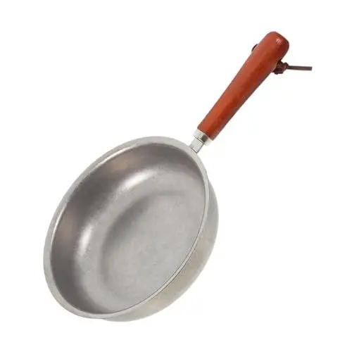 Produktbild: PEPLAYTAL Mini Bratpfanne Aus Edelstahl Antihaft-kochtopf Für Butter Öl Kleine Pfanne Mit Holzgriff Vielseitig Einsetzbar Küche Bäckerei Und Restaurant
