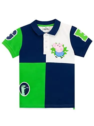 Produktbild: Peppa Pig Jungen George Pig Polohemd Mehrfarbig 128