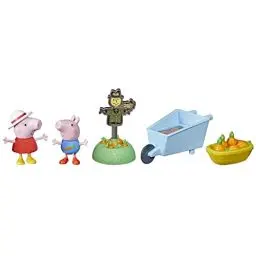Produktbild: Peppa Pig Peppa`s Adventures Peppas Gartenspaß, Vorschulspielzeug mit 2 Figuren und 3 Accessoires, für Kinder ab 3 Jahren, F3767, Multi