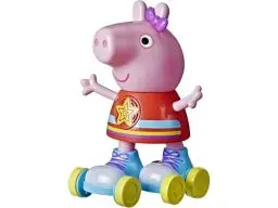 Produktbild: Peppa Pig Rollschuhspaß mit Peppa, Rollschuh fahrende Puppe (28 cm), mit Lichtern, Sprache und Musik, ab 3 Jahren, Enthält 1 Figur. F48315L0, Multi
