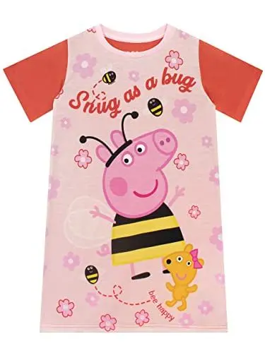 Produktbild: Peppa Wutz Mädchen Nachthemden Rot 98