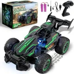 Produktbild: Perbabe Ferngesteuertes Auto, 2.4GHz 20+KM/H Rc Auto 2WD All Terrain Off-Road RC Car Mit wiederaufladbarer Batterie RC Truck ab 3 4 5 6 7 8 9 10 Jahre Geländegängig Spielzeug Geschenk für Kinder