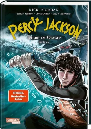 Produktbild: Percy Jackson (Comic) 1: Diebe im Olymp: Der Kinderbuch-Klassiker als Comic-Adaption für Jungen und Mädchen ab 12 Jahren über griechische Götter und Titanen (1)