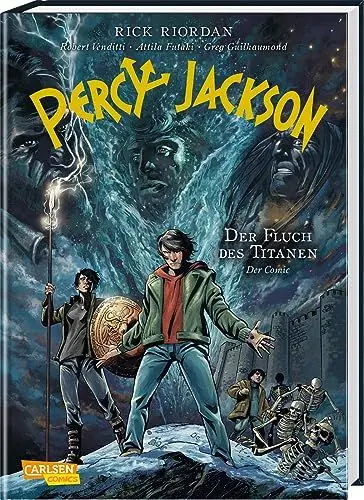 Produktbild: Percy Jackson (Comic) 3: Der Fluch des Titanen: Der Kinderbuch-Klassiker als Comic-Adaption für Jungen und Mädchen ab 12 Jahren über griechische Götter und Titanen (3)