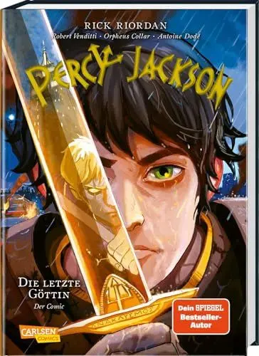 Produktbild: Percy Jackson (Comic) 5: Die letzte Göttin: Der Kinderbuch-Klassiker als Comic-Adaption für Jungen und Mädchen ab 12 Jahre über griechische Titanen und Halbgötter (5)