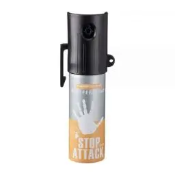 Produktbild: Perfecta Pfefferspray Stop Attack, Tierabwehrspray 15 ml, Abwehrspray ideal zur Selbstverteidigung, 2 m Sprühweite