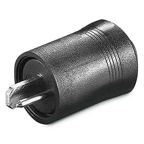 Produktbild: PerfectHD DIN Lautsprecherstecker | mit Schraubschluss | Gerade | Boxen Audio Adapter Kabelanschluss Lautsprecher Stecker | Schwarz | 1 Stück