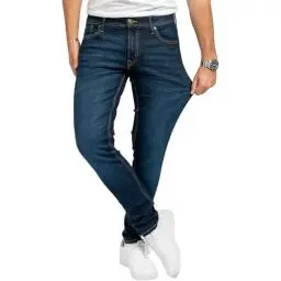 Produktbild: Performance Jeans für Herren Slim Fit mit Stretch (Dunkelblau 32W/30L) - Sehr Komfortable und Bequeme Slim Fit Stretch Jeans - Herrenhosen für Arbeit und Freizeit