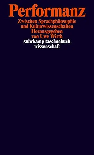 Produktbild: Performanz: Zwischen Sprachphilosophie und Kulturwissenschaften