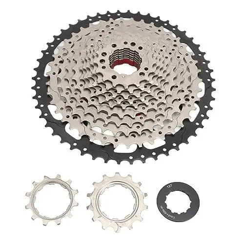 Produktbild: Koieam Fahrradkassette, 12-Gang-Schwungrad, Aluminiumlegierung, geräuscharmer Betrieb, 12 bis 50 Zähne, Fahrradteile für das Fahren mit Elektrofahrrädern