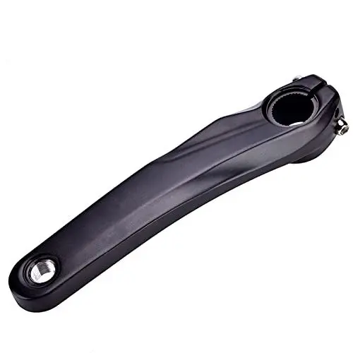 Produktbild: PerGar Fahrradkurbelarm, 170 Mm Aluminiumlegierung MTB und Rennrad Kurbelarm, Fahrradkurbelarmabzieher, Linker Kurbelarm für 590 610 SLX Xt XtrKurbelgarnitur (Schwarz)