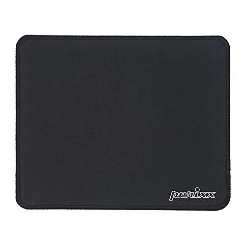 Produktbild: Perixx DX-1000L, Gaming Mauspad - Abmessung 320x270x2mm - Anti-Rutsch-Funktion durch gummierte Unterseite - Oberfläche aus besonders behandeltem Strukturgewebe - schwarz