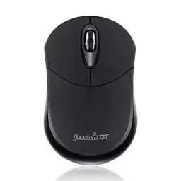 Produktbild: Perixx PERIMICE-802 Wireless Bluetooth Maus - für Windows und Android PC und Tablet - 3 Tasten - Kabellose Bluetooth 3.0 Technologie, Schwarz-Matt