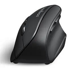 Produktbild: Perixx PERIMICE-804 Ergonomische Bluetooth Maus für Windows, Android Tablet und PC - Rechtshänder - Schwarz 11582