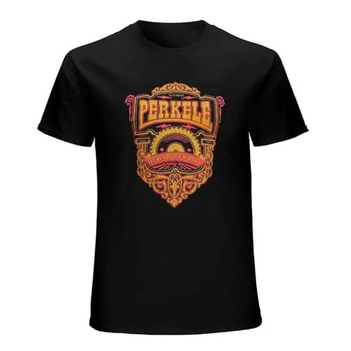 Produktbild: Perkele - Best from The Past Neu Shirt Bandshirt Oi Skinhead Punkrock Oi! Tee, Short-Sleeve T-Shirt Black L