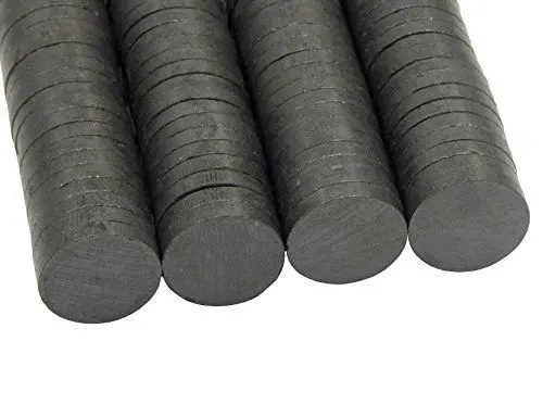 Produktbild: Perlin 100x Ferritmagnet Rundmagnete 17mm x 3mm Basteln Werkeln Basteln und Dekorieren Magnet für Kühlschrank Pinnwand Memoboard Whiteboard DEK83 x4