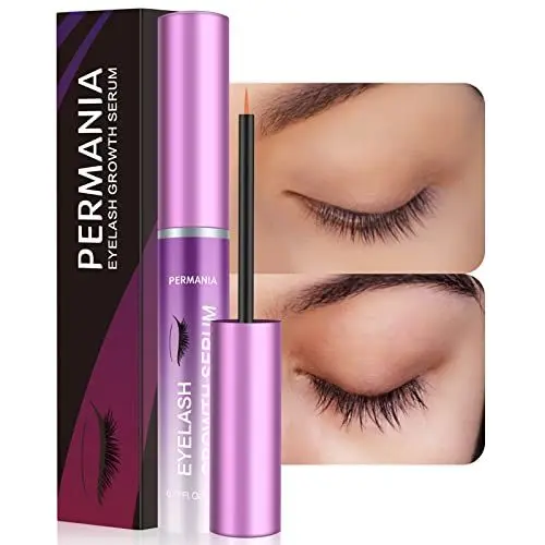 Produktbild: PERMANIA Wimpernserum, Eyelash Serum, 3ml, Wimpern Serum Schnell Wachstum, Verdickt und Regeneriert | Schnell Wachstum