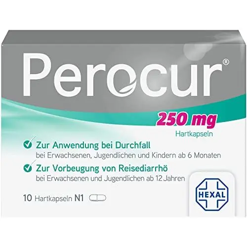 Produktbild: PEROCUR 250 mg Hartkapseln 10 St