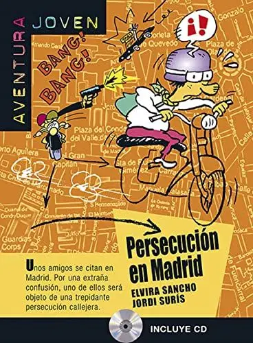 Produktbild: Persecución en Madrid: Persecución en Madrid, Aventura Joven (Aventura joven Nivel A1)