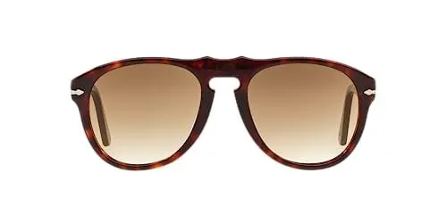 Produktbild: Persol Herren PO 0649 0649 Aviator Sonnenbrille, 24/51, Havana, Crystal Brown Grad