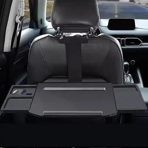 Produktbild: PERTID Wandklapptisch, RV Tisch, Klapptisch, Auto Rücksitz Tablett, Faltbares Tablett, Sitzlehne, Laptop Schreibtisch für Autofahrten, Zum Arbeiten, Schreiben, Essen, Reisen