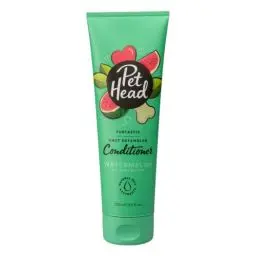 Produktbild: Pet Head Furtastic Conditioner für Hunde | Wassermelonenduft | Pflegt & macht langes, lockiges Hundefell weich | pH-neutral | Vegan & Tierversuchsfrei | Sanfte Formel für Welpen | 250ml