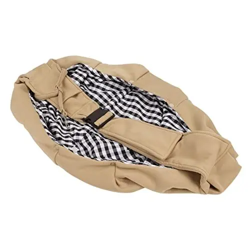 Produktbild: Pet Dog Sling Carrier, handfreie, sichere Hunde-Umhängetasche für kleine, mittelgroße Hunde, Katzen, Kaninchen, Travel Pet Safe Sling Bag Carrier zum Gehen