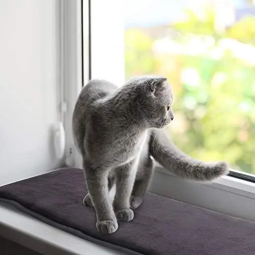 Produktbild: Pet Prime Cat Window Lounger Matte für Fensterbänke Cat Window Bed Mat 90 x 28 cm